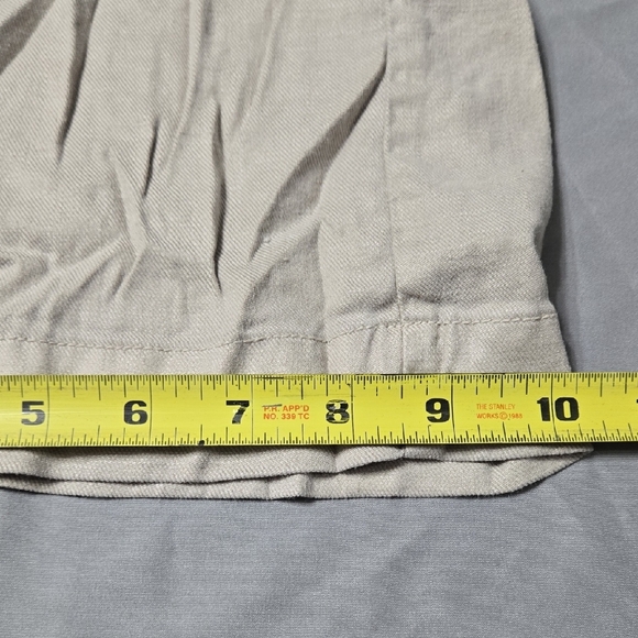 Level 99 Women Light Khaki Flare Pants - Picture 7 of 8
